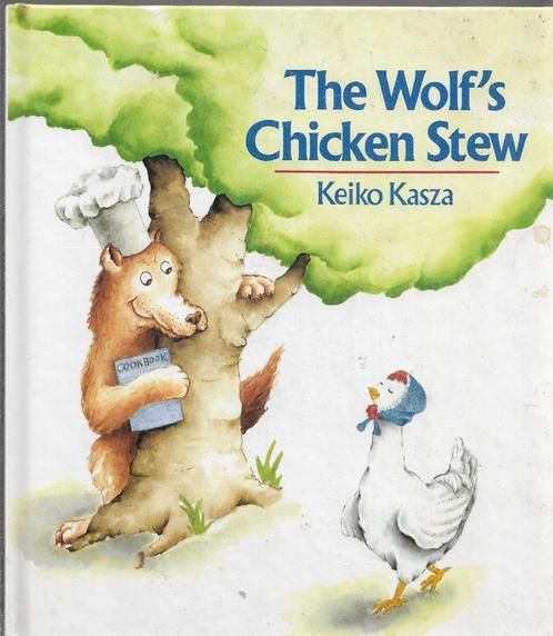 Keiko Kasza The Wolf's Chicken Stew (hardcover), Boeken, Taal | Engels, Zo goed als nieuw, Ophalen of Verzenden