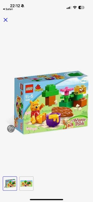 Lego DUPLO Winnie the Pooh - 5945 beschikbaar voor biedingen
