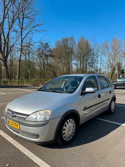 Opel Corsa 1.2 16V 5D 2002 Grijs, Auto's, Opel, Particulier, Corsa, Airbags, Centrale vergrendeling, Benzine, C, Hatchback, Handgeschakeld