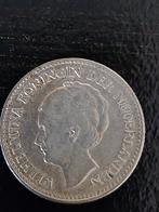 1/2 zilveren Gulden 1929 Wilhelmina, Postzegels en Munten, Munten | Nederland, Zilver, Koningin Wilhelmina, Losse munt, Overige waardes