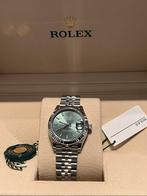 Rolex Datejust 31mm Groen 278274 Nieuwstaat, Sieraden, Tassen en Uiterlijk, Horloges | Dames, Ophalen, Staal, Polshorloge, Zo goed als nieuw