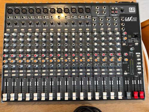 LD Systems 20-ch Mixer,  Autocom Pro 1400, Laney monitors, Muziek en Instrumenten, Mengpanelen, Zo goed als nieuw, 10 tot 20 kanalen