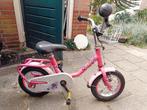 Roze fijne puky kinderfiets 12 inch met mandje, Fietsen en Brommers, Fietsen | Kinderfietsjes, Ophalen, Gebruikt, Minder dan 16 inch