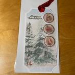 Kerst label groot 3, Ophalen of Verzenden, Zo goed als nieuw, Kerst