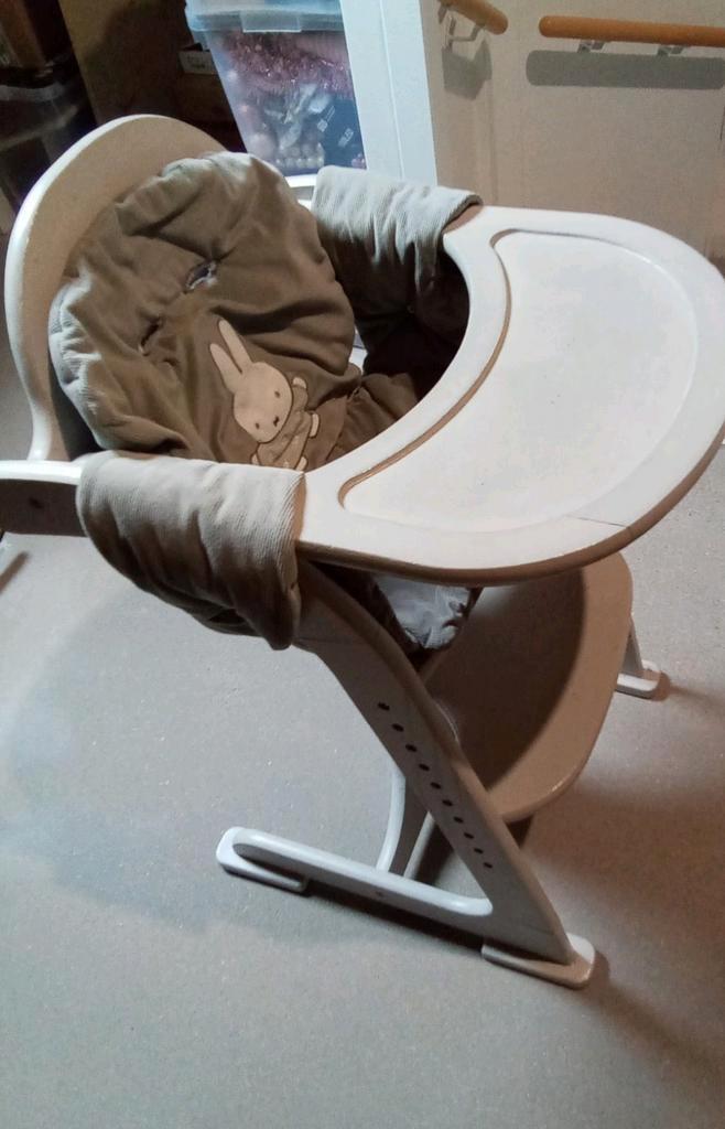 Verstelbare kinderstoel nijntje, Kinderen en Baby's, Kinderstoelen, Gebruikt, Meegroeistoel, Ophalen