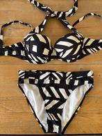 Bomain blauw witte voorgevormde bikini 38 C/D 38C 38D, Blauw, Ophalen of Verzenden, Zo goed als nieuw, Bomain