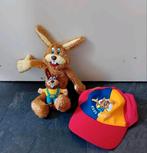 koos konijn, petje en 2 knuffeltjes, Ophalen of Verzenden, Zo goed als nieuw