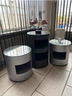 Set van 3 Hans Hansen design sidetables, Ophalen, Zo goed als nieuw