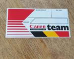 Sticker racing Porsche Canon Team, Verzamelen, Stickers, Ophalen of Verzenden, Nieuw, Auto of Motor