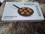 Cook & Baker Æbleskivepande 20 cm, Huis en Inrichting, Keuken | Potten en Pannen, Gietijzer, Nieuw, Ophalen of Verzenden, Keramische plaat