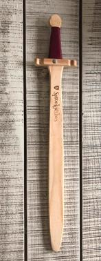 Speelgoed zwaard hout Sprookjesbos Valkenburg, Ophalen of Verzenden, Gebruikt