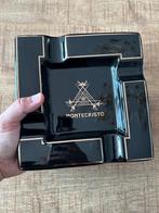 Montecristo - luxe asbak/ vierkant zwart (NIEUW), Ophalen of Verzenden, Nieuw, Asbak