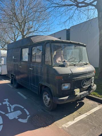 Mercedes-Benz camper  1968 Zwart L406 Diesel  beschikbaar voor biedingen