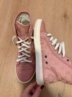 Gucci Pink GG LOGO Canvas, Ophalen of Verzenden, Zo goed als nieuw, Roze, Sneakers of Gympen