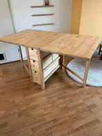 Norden Klaptafel eettafel, 2 stuks, Ophalen of Verzenden, Rechthoekig, 50 tot 100 cm