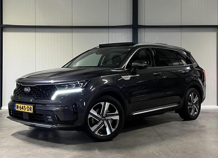 Kia Sorento 1.6 T-GDI Plug-in Hybrid 4WD DynamicplusLine 7p., Auto's, Kia, Bedrijf, Te koop, Sorento, 360° camera, 4x4, ABS, Achteruitrijcamera