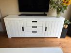 Dressoir / tv-kast,Trendhopper - Rodez (wit/hout), Ophalen, Gebruikt, 25 tot 50 cm, Met deur(en)