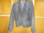 Sandwich jeans jasje, colbert, maat 44, Blauw, Maat 42/44 (L), Ophalen of Verzenden, Jasje