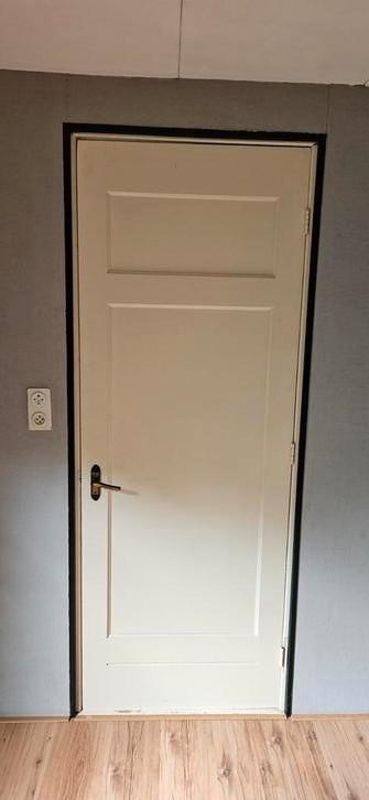 20x hardhouten deuren, Doe-het-zelf en Verbouw, Deuren en Horren, Gebruikt, Binnendeur, 200 tot 215 cm, 80 tot 100 cm, Hout, Ophalen