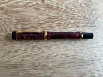 Parker Duofold Centenniaal vulpen. 18k gouden kroon. beschikbaar voor biedingen