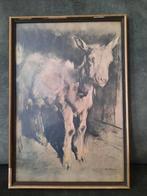 Schilderij Geitje Han van Megeren in oude lijst, Ophalen of Verzenden