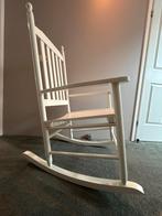 Witte Schommelstoel in goede staat, Ophalen of Verzenden, Zo goed als nieuw, Stoel(en)