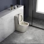 staand toilet beige - duoblok beige - duo toilet beige NEW!, Doe-het-zelf en Verbouw, Sanitair, Ophalen of Verzenden, Nieuw, Steen