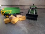 Bruder tractor Jonn Deere met kipper (set), Ophalen, Gebruikt, Speelkleed