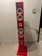 Coca-Cola Tower Speaker - Uniek!, Audio, Tv en Foto, Luidsprekers, Gebruikt, Minder dan 60 watt, Front, Rear of Stereo speakers