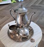 Verzilverd koffie/theeset, Antiek en Kunst, Ophalen