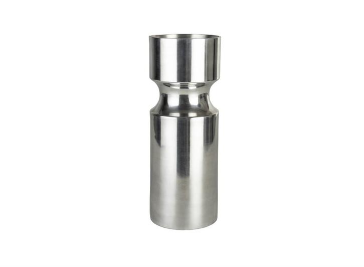 Zuiver Glory Vaas L - Zilver | Van €39,50, nu, Huis en Inrichting, Woonaccessoires | Vazen, Nieuw, Overige kleuren, Minder dan 50 cm