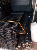 Dubbel staafmat, Tuin en Terras, Tuinhekken en Hekwerk, Ophalen, Zo goed als nieuw, IJzer, Dubbelstaafmat hekwerk