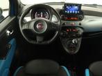 Fiat 500 C 0.9 TwinAir Turbo 500S | Camera | Vouwdak | Clima, Auto's, Fiat, Gebruikt, Cabriolet, Leder en Stof, Origineel Nederlands