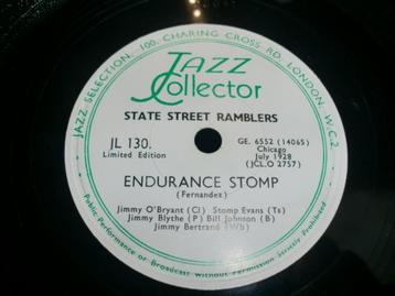 State Street Ramblers  Endurance Stomp 1928   10"78rpm  beschikbaar voor biedingen