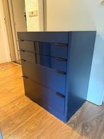 Blue chest of drawers, Huis en Inrichting, Kasten | Ladekasten, Ophalen, Gebruikt, 50 tot 100 cm, 3 of 4 laden