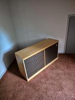 Vintage kastje met lades televisiemeubel kast laag, Ophalen, Gebruikt, 100 tot 150 cm, 25 tot 50 cm