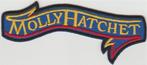 Molly Hatchet stoffen opstrijk patch embleem, Ophalen of Verzenden, Nieuw, Kleding