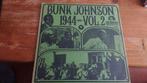 Bunk Johnson - 1944 Vol.2 Jazz LP (NM), Ophalen of Verzenden, Zo goed als nieuw, 12 inch