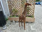 grote echt leren giraf beeld 1,30 cm hoog, Ophalen of Verzenden, Zo goed als nieuw, Dier