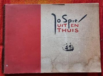 Uit en thuis - reisschetsen - Jo Spier - 1936 - Indië -IGST  beschikbaar voor biedingen