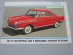 NSU 027 NSU Sport Prinz Coupé, folder, Ophalen of Verzenden, Zo goed als nieuw, Overige merken