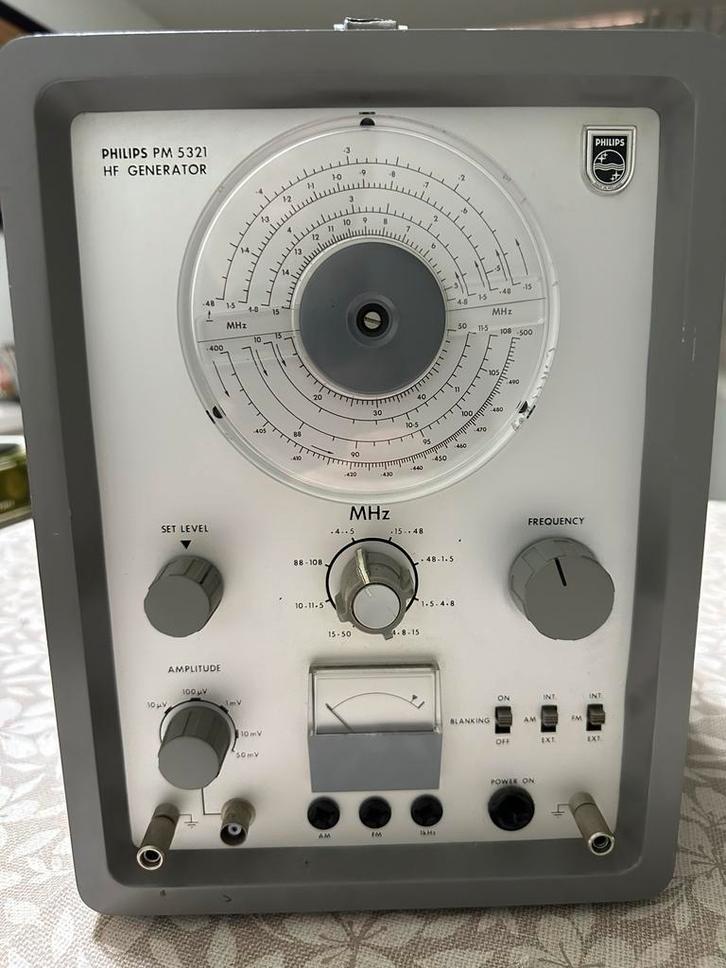 Philips PM 5321 HF Generator, Audio, Tv en Foto, Professionele Audio-, Tv- en Video-apparatuur, Gebruikt, Audio, Ophalen of Verzenden