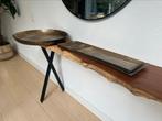 Set van PTMD dienbladen, Huis en Inrichting, Tafels | Sidetables, 50 tot 100 cm, Rond, Ophalen of Verzenden, Zo goed als nieuw