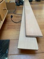 Robijnhouten vloerdelen   GRATIS, Doe-het-zelf en Verbouw, Hout en Planken, Ophalen, Minder dan 25 mm, Nieuw, 200 tot 250 cm