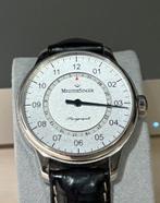Meistersinger Perigraph 38 mm, Overige merken, Leer, Staal, Polshorloge