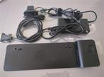HP ultra slim docking Station D9Y32AA + Logitech Webcam, Ophalen of Verzenden, Zo goed als nieuw