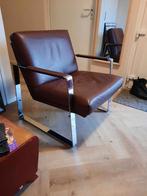 Twee stijlvolle stoelen, Ophalen, Gebruikt, Twee, Bruin