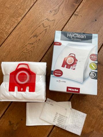 Miele hyclean fjm stofzuigerzakken orgineel 5 stuks+ filter beschikbaar voor biedingen