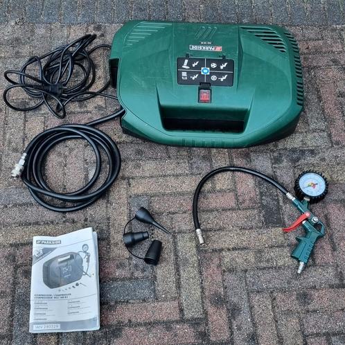 Parkside Compressor PKZ 180 B2, Doe-het-zelf en Verbouw, Compressors, Gebruikt, Minder dan 6 bar, Minder dan 25 liter, Minder dan 200 liter/min
