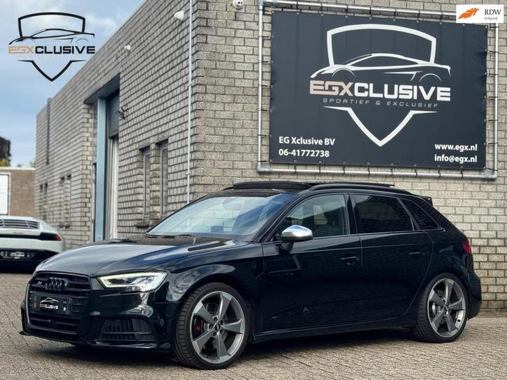 Audi S3 Sportback 2.0 TFSI Quattro Pro Line Plus Pano/B&O/Ke, Auto's, Audi, Bedrijf, Te koop, S3, 4x4, ABS, Airbags, Airconditioning